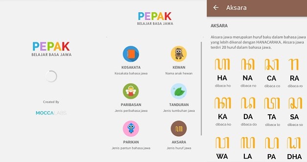 Aplikasi Bahasa Jawa untuk HP Android