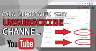 Cara Melihat Siapa Subscriber Kita di Youtube