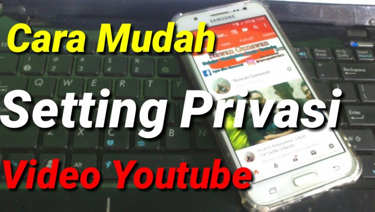 Cara Privasi Video Youtube