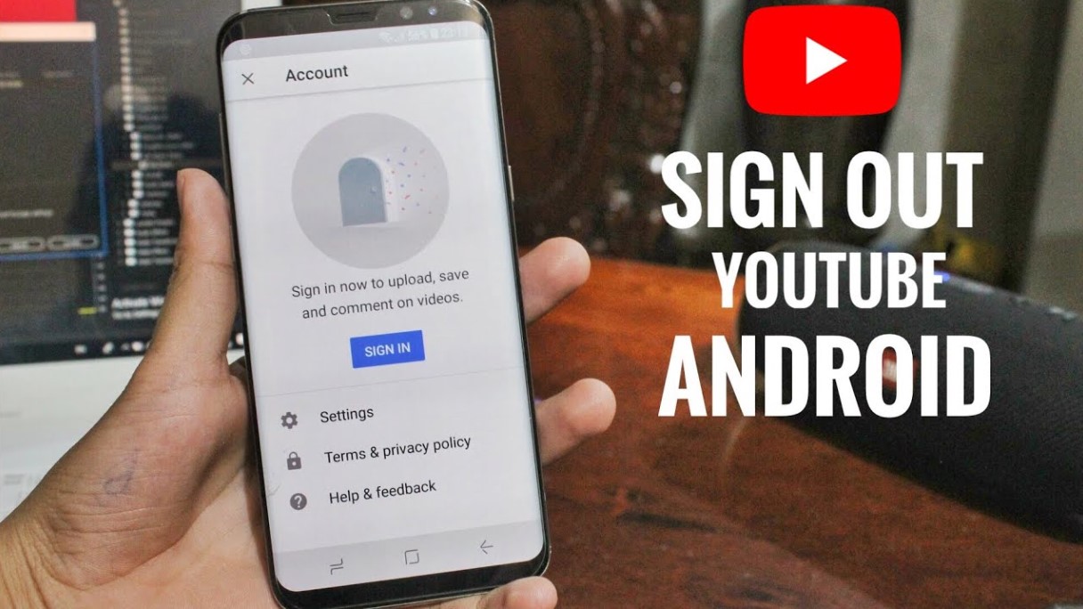Cara Sign Out YouTube Android