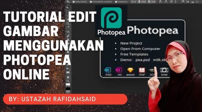 Cara Mengedit Foto dengan Photoshop Online
