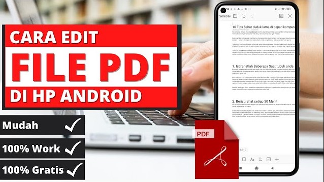 Cara Edit PDF di Android