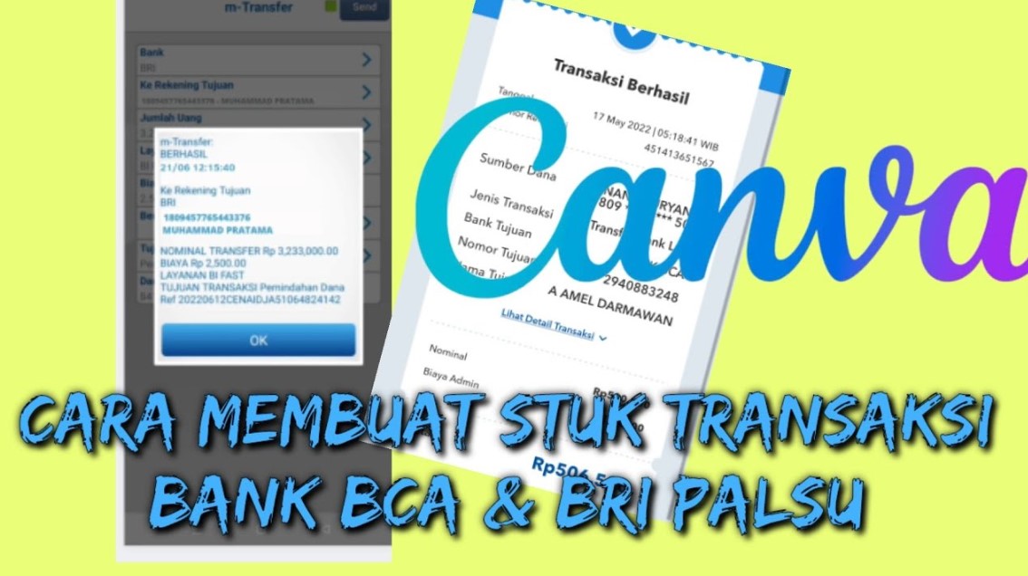 Cara Edit Transfer Bank